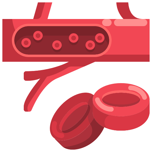 Blood cells cell coronavirus blood cells icon