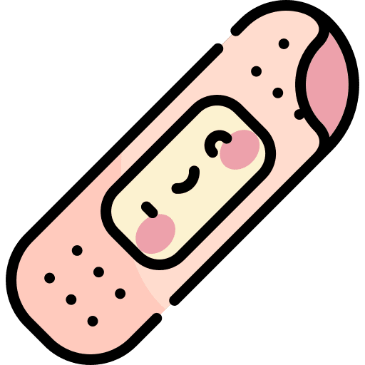 Plaster band aid bandage plaster icon
