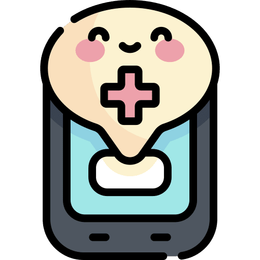 Medical app communications medical app doctor icon
