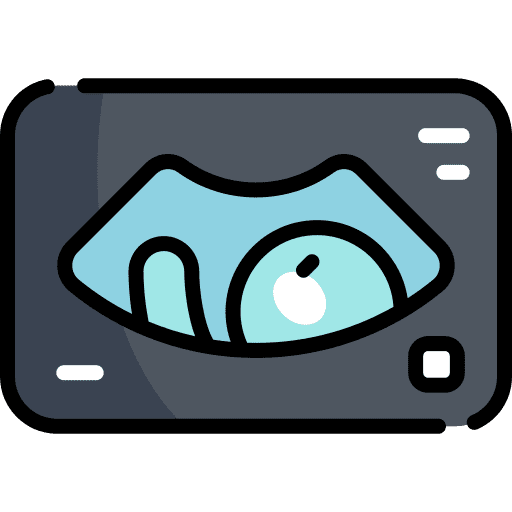 Ultrasound machine medical tools healthcare and medical medical equipment icon