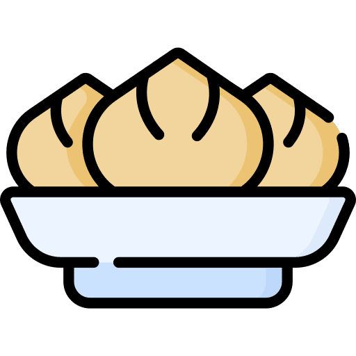 Dumplings sweet dumplings food and restaurant icon