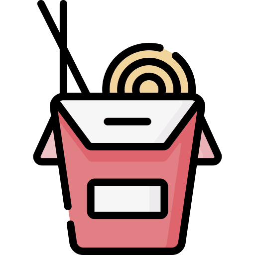 Noodles noodles food and restaurant spaguetti icon