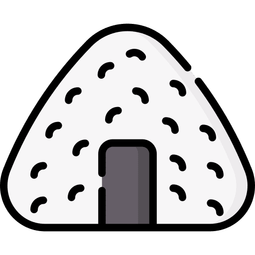Onigiri cuisine japanese food onigiri icon