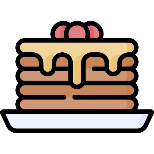 Pancakes food and restaurant pancakes pancake icon
