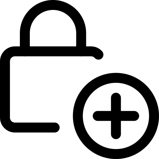 Add add lock password icon