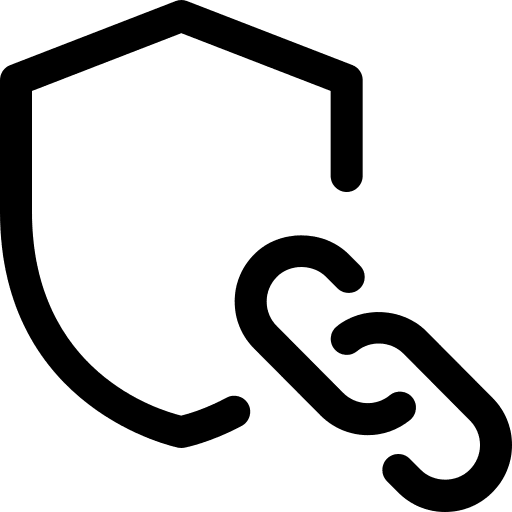 Link secure chain protection icon