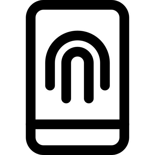 Cellphone electronics touch cellphone icon