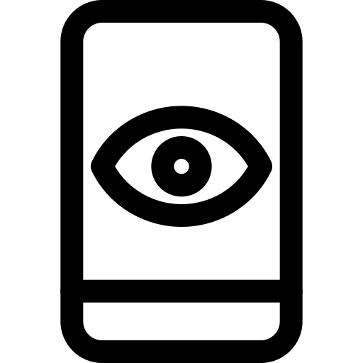 Smartphone communications live ui icon