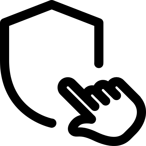 Touch screen touch screen protection protected icon