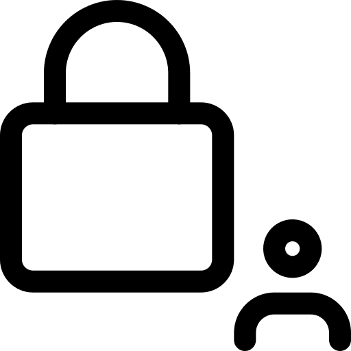 User security admin password icon