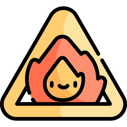 Fire sign fire esoteric icon