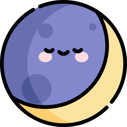 Moon moon phase astronomy meteorology icon