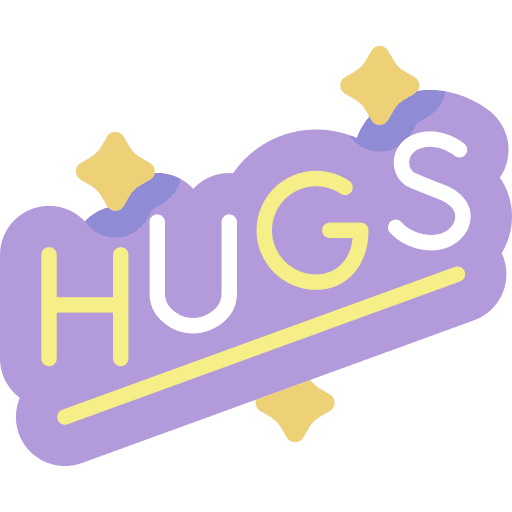 Hugs miscellaneous message friendship icon