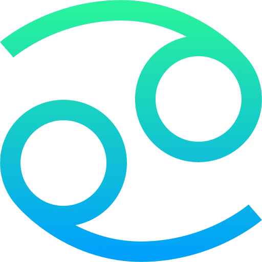 Cancer horoscope cancer zodiac icon