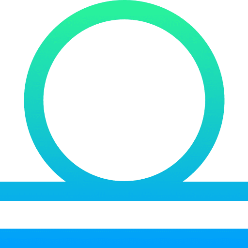 Libra libra esoteric shapes and symbols icon