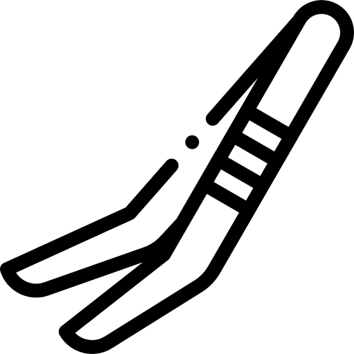 Tweezers tools and utensils equipment surgery icon