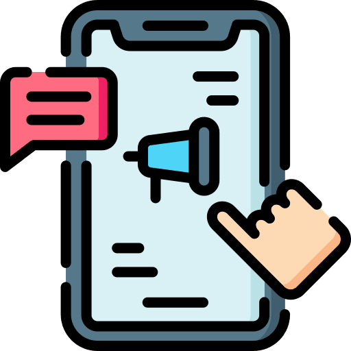 Tap hand comment tap icon