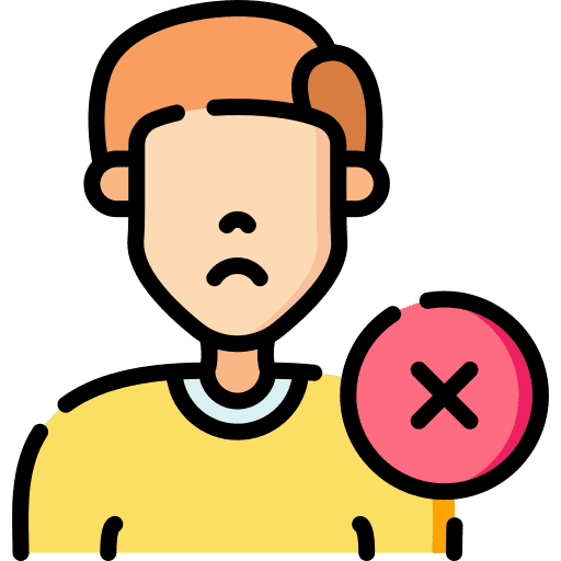 Unfollow user friend blogger icon