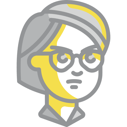 Angry user avatar graphic designer icon