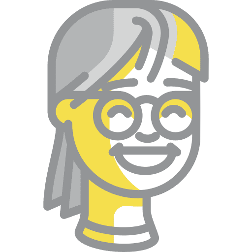 Laughing user illuminating emoji icon