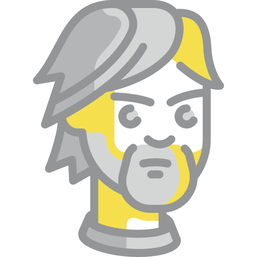 Angry angry color of the year 2021 illuminating icon