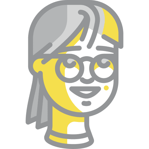 Smile ultimate gray user woman icon