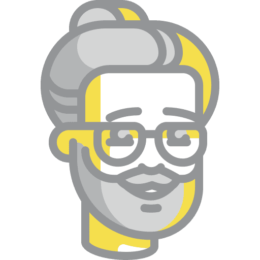 Smile man color of the year color of the year 2021 icon