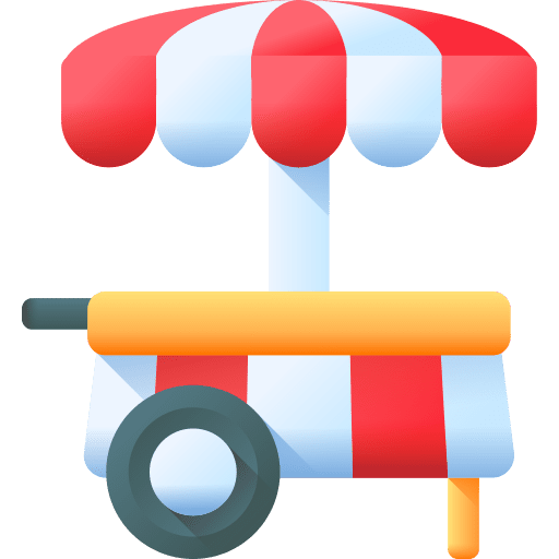 Food stall food stall street food food cart icon