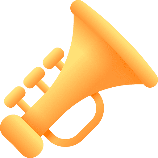 Triumph orchestra wind instrument trumpet icon
