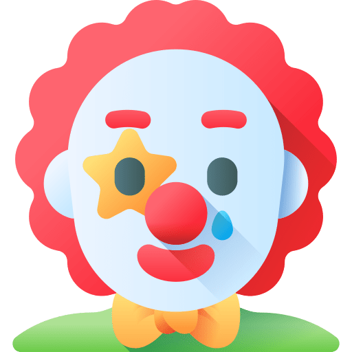Clown user avatar profile icon