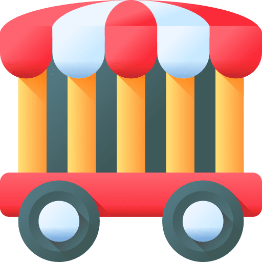 Cage security animals railway icon