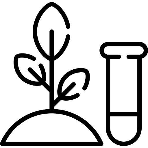 Remedy plant test tube herbal icon