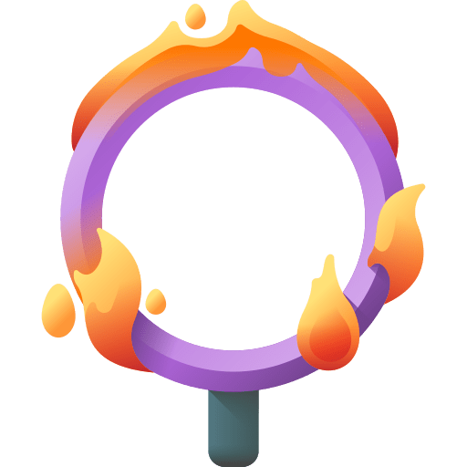 Ring of fire ring of fire fairground entertainment icon