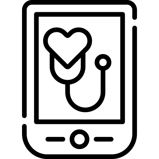 Analysis app pulse healthcare icon