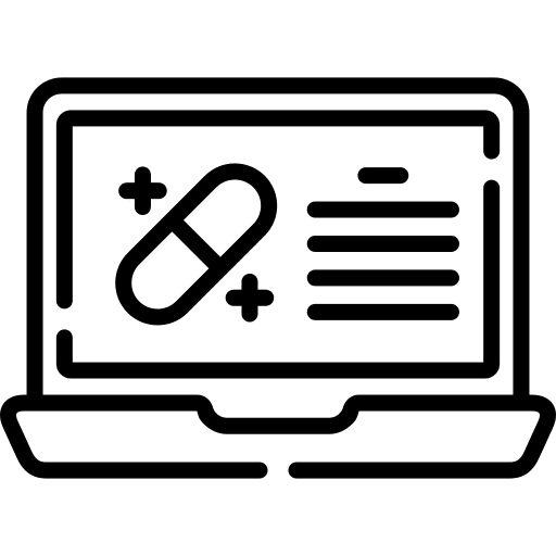 Information information medical health icon