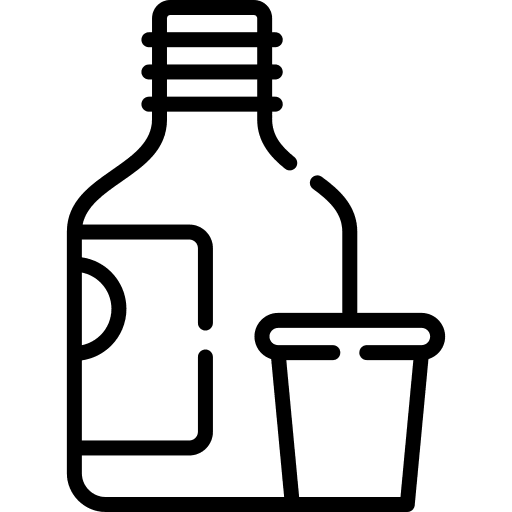 Mouthwash mouthwash bottle cleaning icon