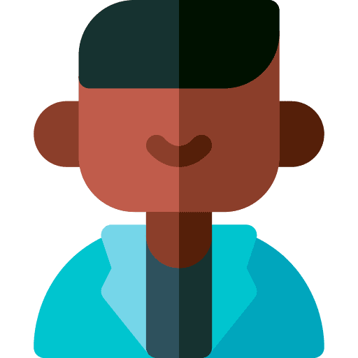 Man man african american user icon