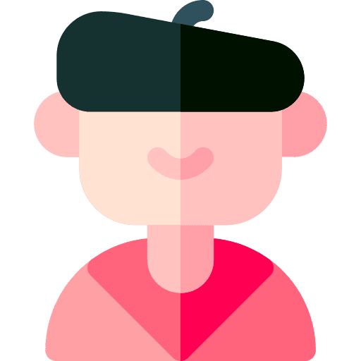 Man person hat avatar icon