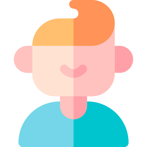 Man profile young avatar icon