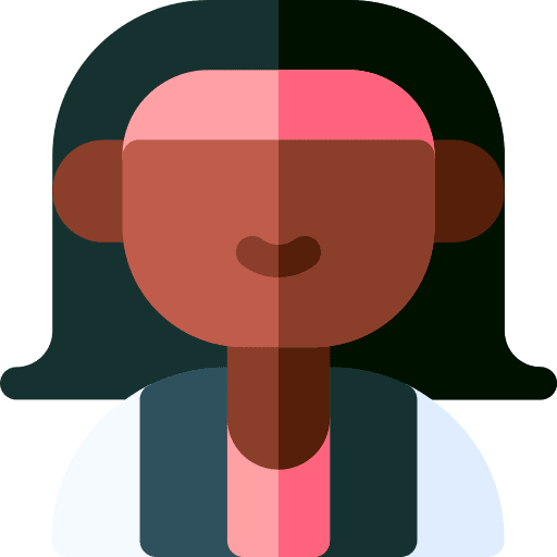 Woman user black woman avatar icon