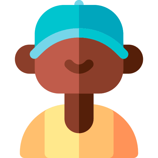 Man profile young man icon