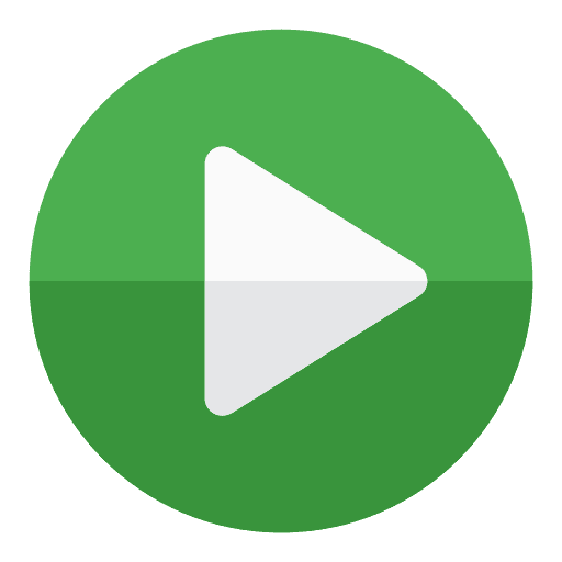 Play button begin music and multimedia ui icon