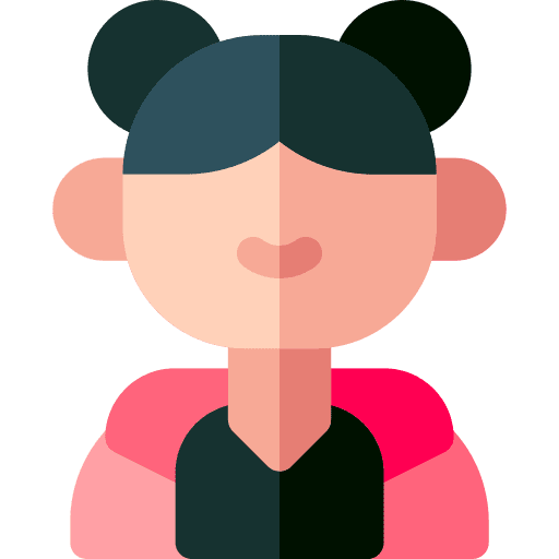 Woman woman caucasian black hair icon