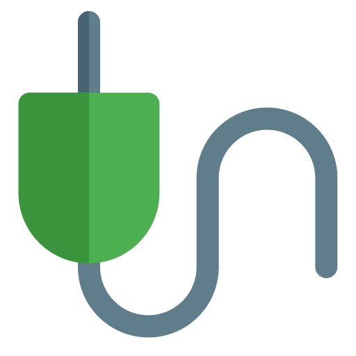 Plug sound cable connector jack connector icon