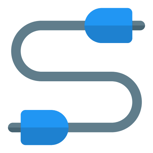 Sound cable sound cable electronics jack connector icon