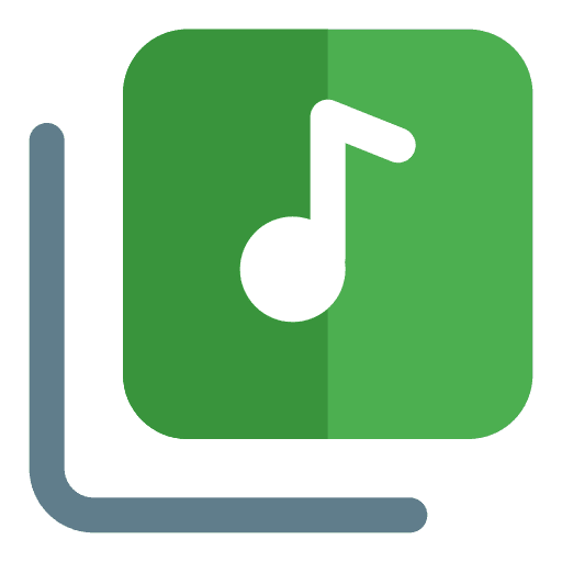 Collection music player music note song icon