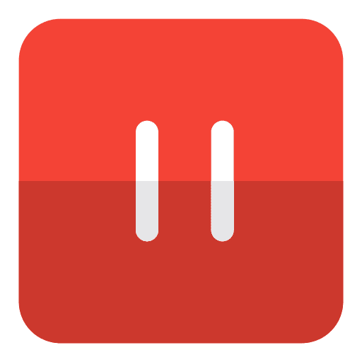 Pause button interface pause button music and multimedia icon