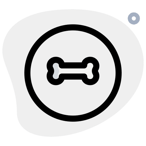 Bone pet animals bone icon