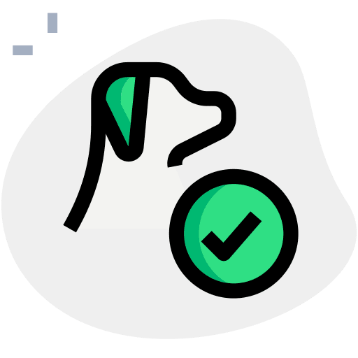 Dog dog animals vet icon