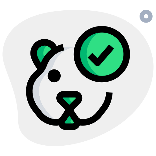 Hamster check checklist pet shop icon